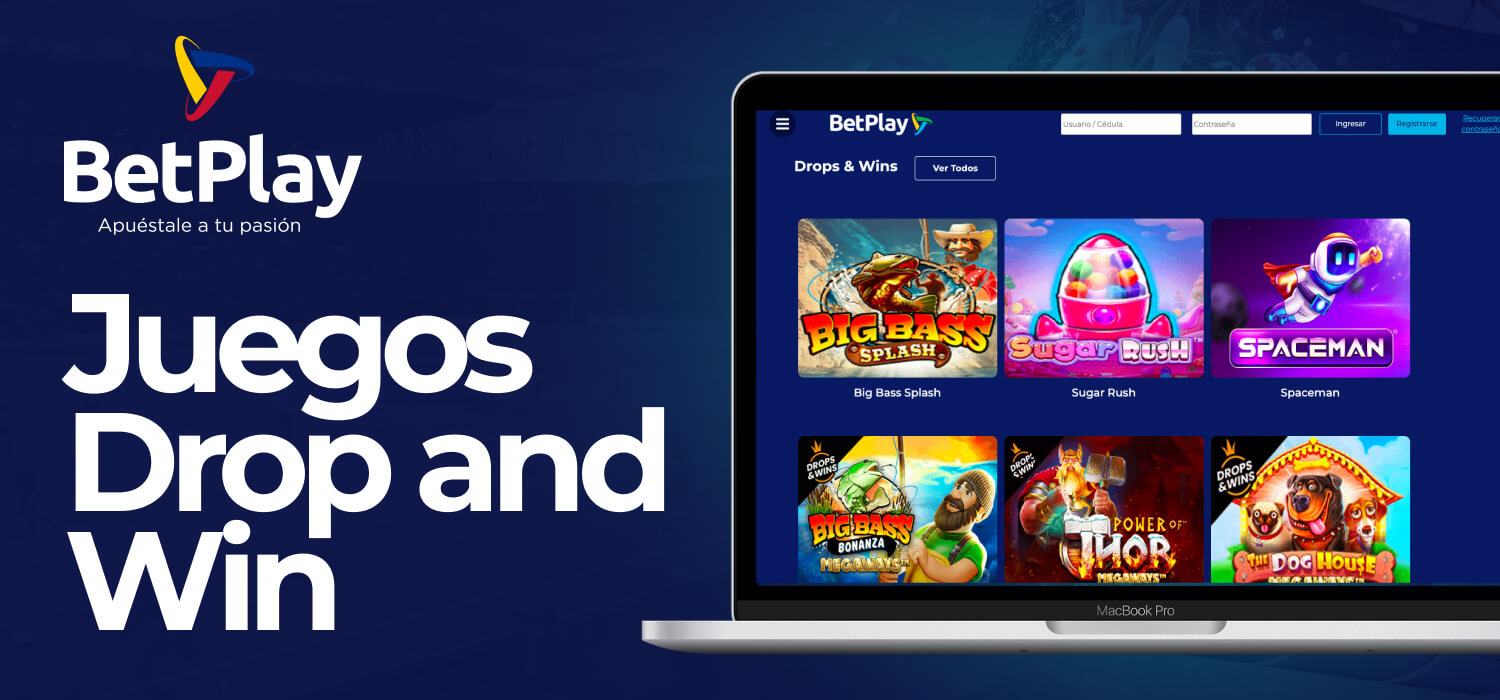 Juegos Drop and Win en BetPlay Casino: ¡Gana premios increíbles!